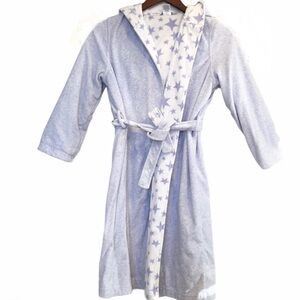 🌈 6/$60, Tucker & Tate Kids Robe, Prpl/Wht, Large